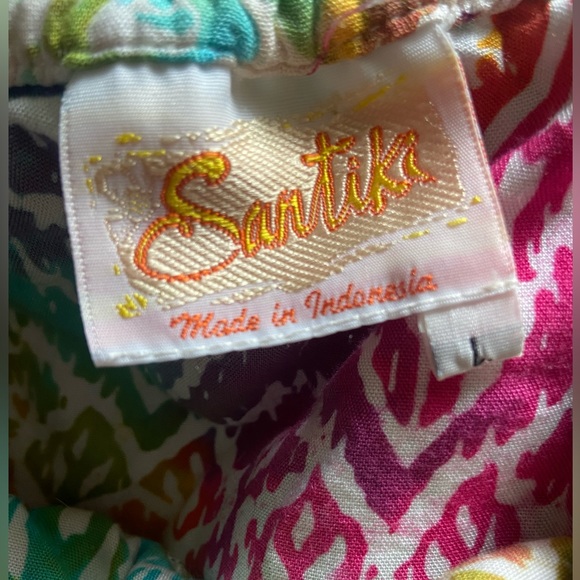 Hippie Beachy Y2K 2000s 90s asymmetrical baby doll tank top suntiki hawaii - Picture 2 of 5